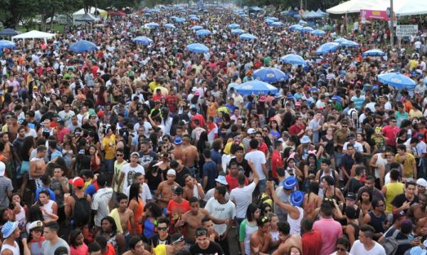 Programação dos blocos de rua de Brasília