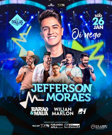 Sucesso sertanejo se apresenta em Brasília neste sábado