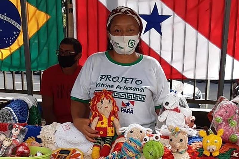 Produtores da Vitrine Artesanal atendidos pela Emater expõem em Marituba e Belém