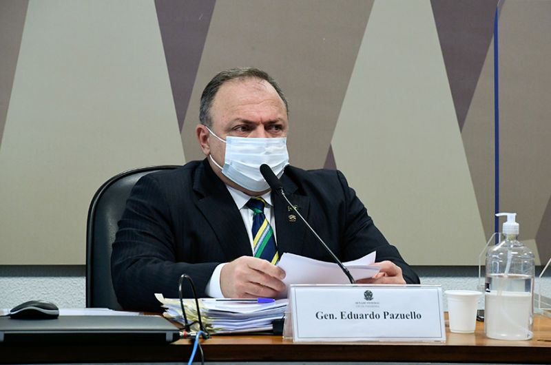 CPI da Pandemia aprova reconvocação de Pazuello e de Queiroga