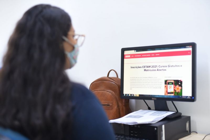 Governo do Estado, por meio do Cetam, oferece 23.700 vagas em 62 cursos de qualificação