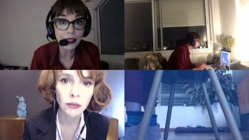 Débora Falabella e Yara de Novaes apresentam a peça “Contrações” em live neste domingo