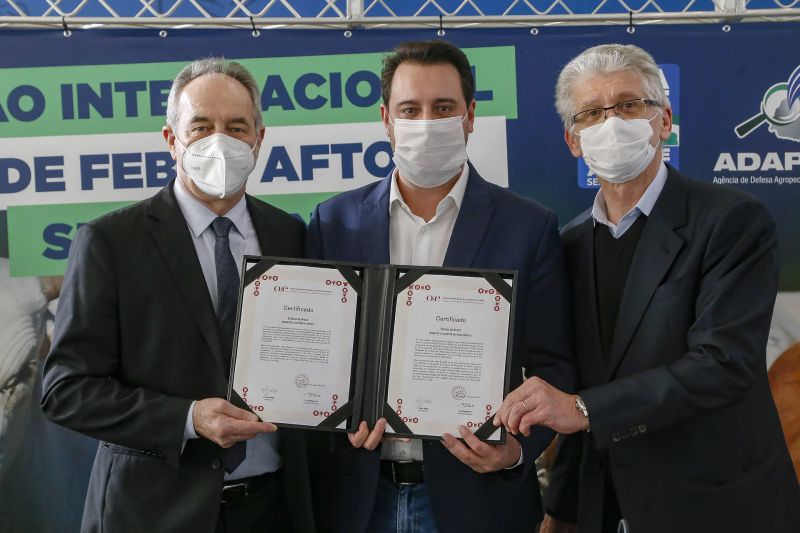 Conquista do status sanitário atende compromisso do Governo com setor produtivo