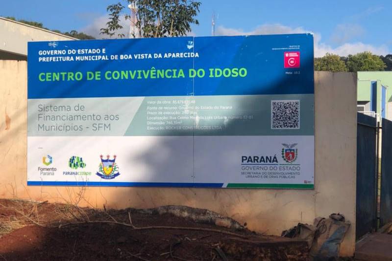 Boa Vista da Aparecida ganha Centro de Convivência do Idoso