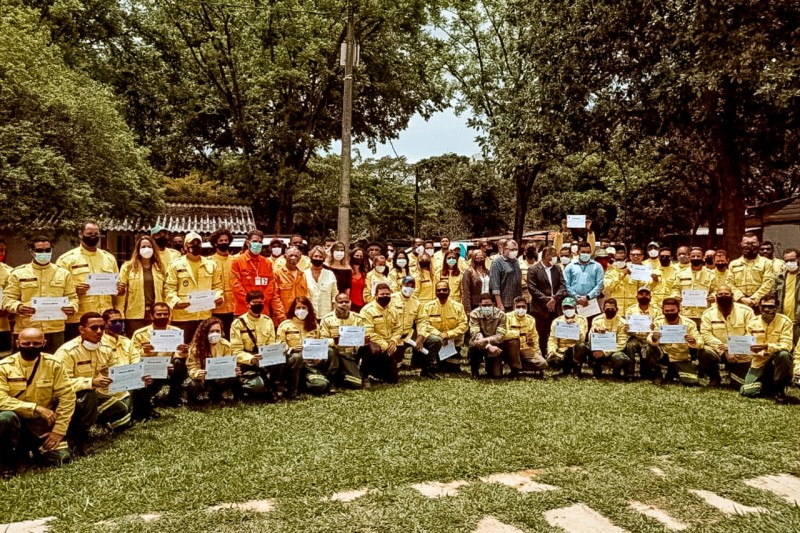 Brigadistas são homenageados pelo trabalho na prevenção e combate ao fogo