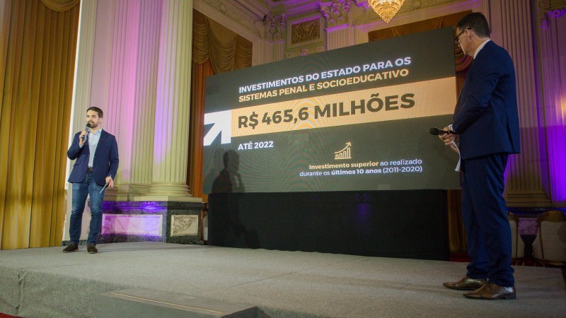 Avançar nos Sistemas Penal e Socioeducativo: governo do Estado anuncia R$ 465,6 milhões para investimentos