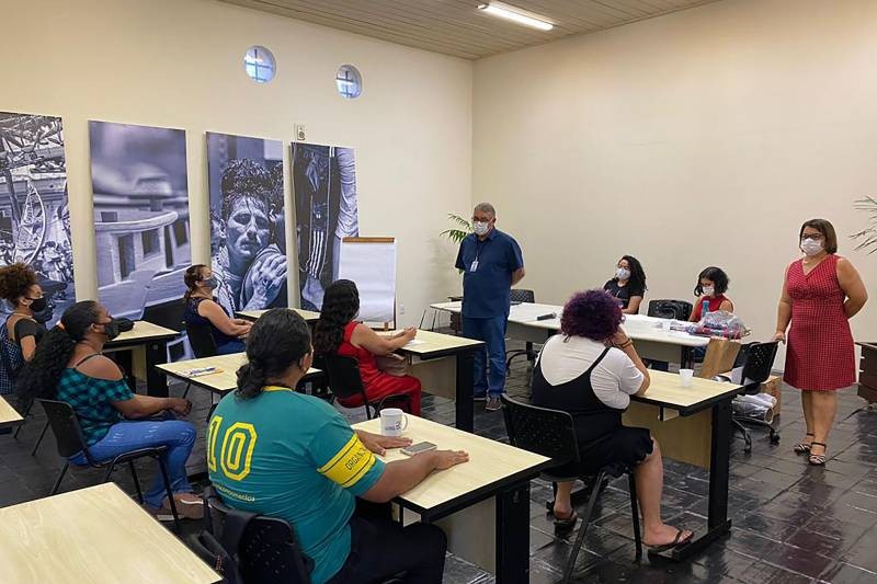 TerPaz realiza curso de criação e produção de biojoias