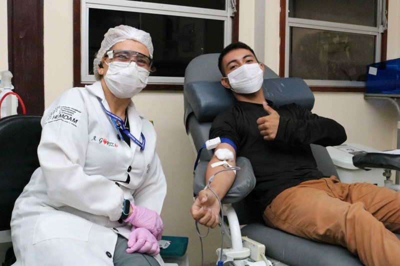 Hemoam celebra Semana do Doador de sangue com programação especial