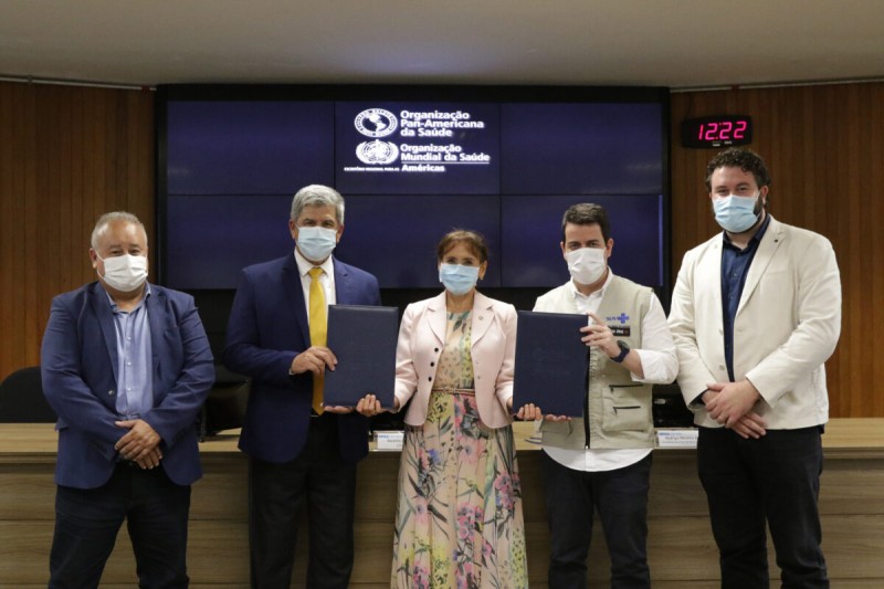 Opas, Ministério da Saúde e secretaria assinam termo de cooperação