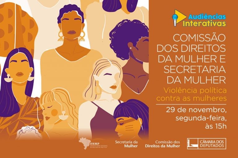 Violência política contra as mulheres será debatida na Câmara nesta segunda