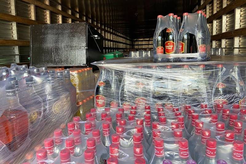 Sefa apreende 23.294 garrafas de bebidas alcoólicas em São Francisco