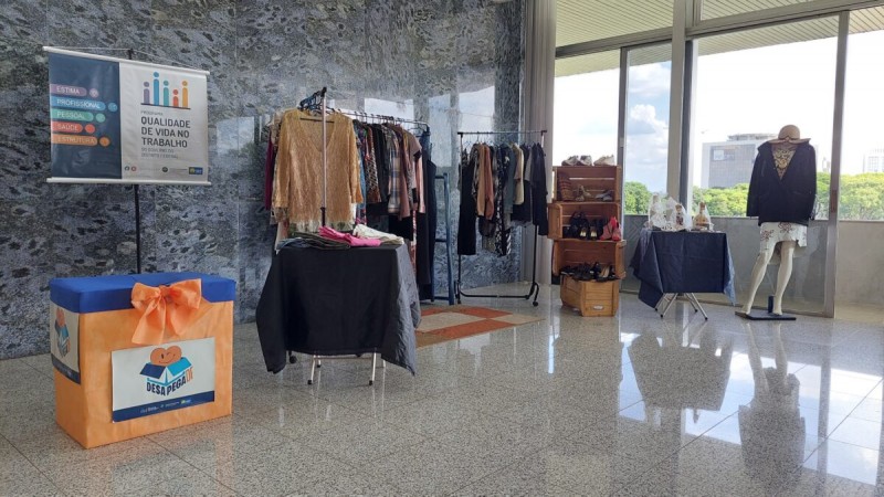 Projeto ‘Desapega DF’ recolhe doações de servidores