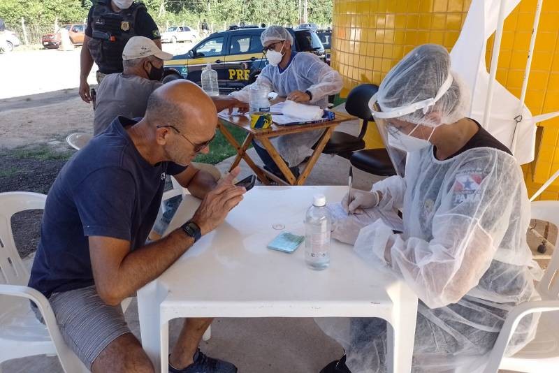 Sespa e outras instituições realizam testagem para Covid-19 em vários pontos de Santarém