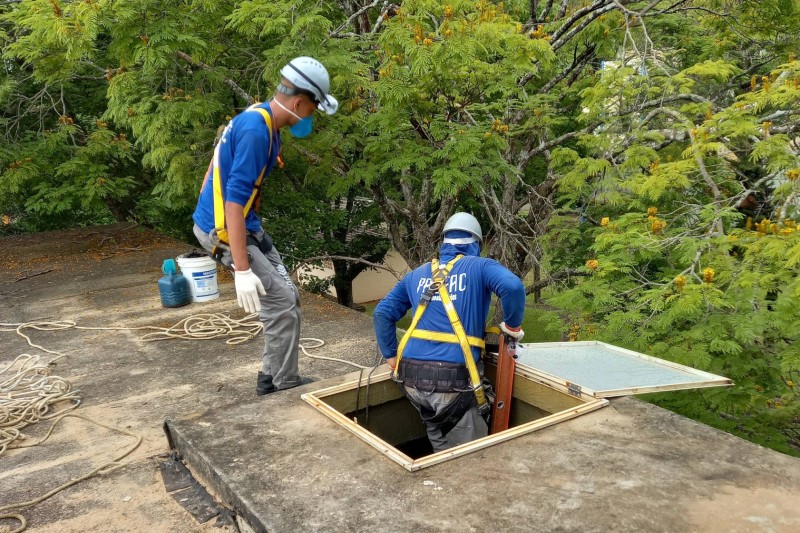 Sanepar recupera reservatórios de água tratada em Foz do Iguaçu
