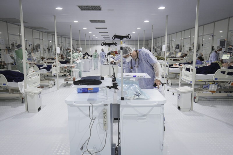 DF tem 50% dos leitos UTI covid disponíveis