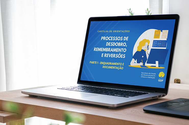 Cartilha orienta sobre etapas de divisão e unificação de lotes