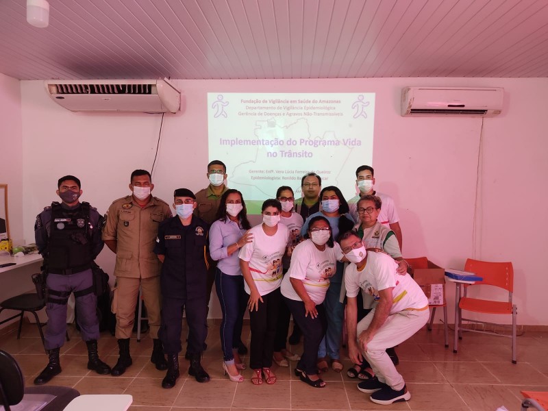 FVS-RCP realiza implementação do Vida no Trânsito no interior do Estado