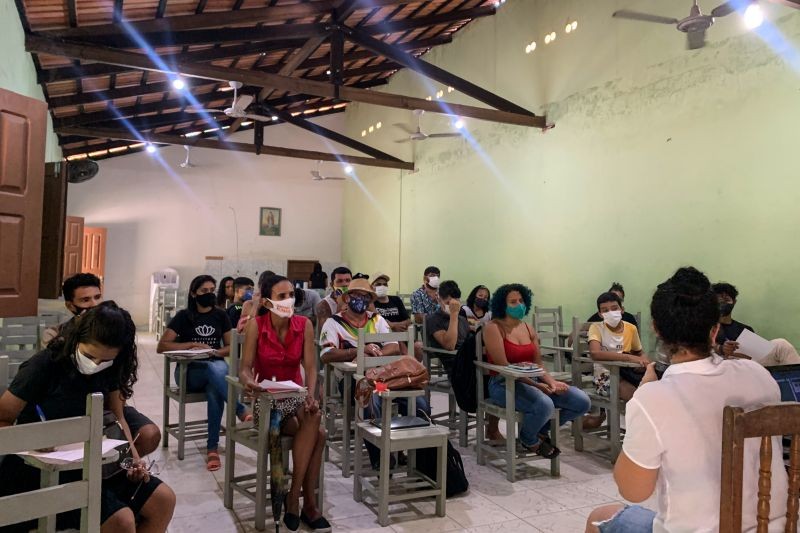 Secom leva a Ipixuna conhecimentos da produção cultural por meio de oficina comunitária