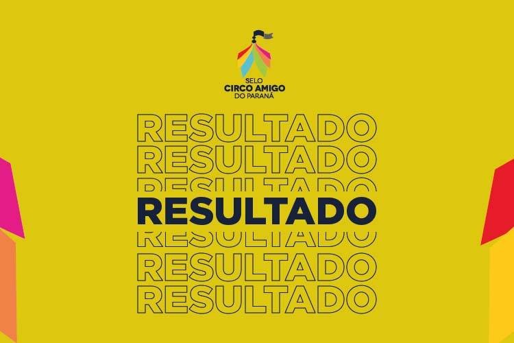 Cultura divulga resultado do edital Prêmio Selo Circo Amigo