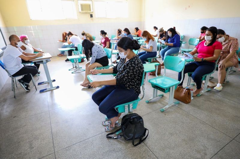 Mais de 30 mil candidatos realizam provas da Seap e Seplad