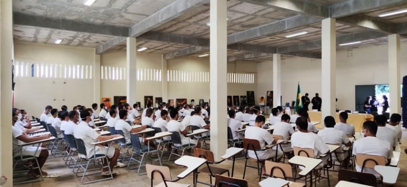 Curso de formação profissional tem aula inaugural na Papuda