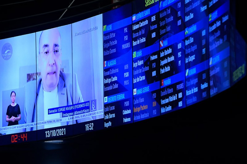 Para Kajuru, declarações de Ricardo Barros sobre a CPI da Pandemia foram desrespeitosas