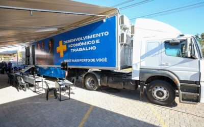Recanto das Emas: carreta itinerante oferece cadastro para Cesta do Trabalhador