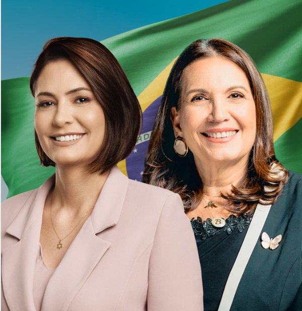 Michelle Bolsonaro e Bia Kicis são eleitas senadoras pelo Distrito Federal